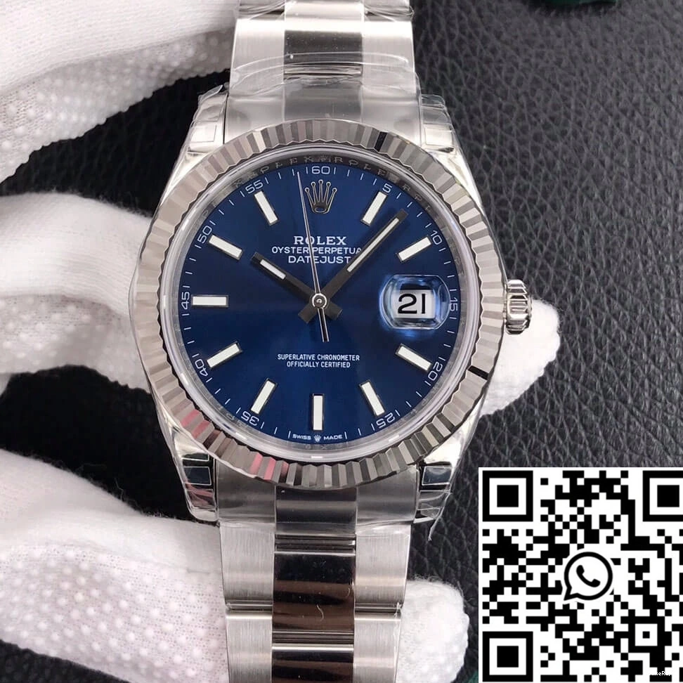 M126334-0001 VS Datejust Blue Dial Factory Rolex 0814